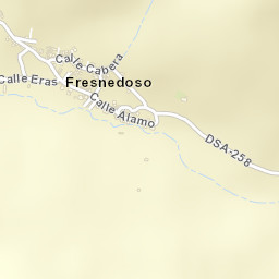 Fresnedoso Street Map