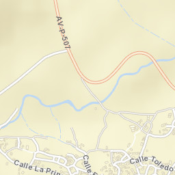 San Martín de la Vega del Alberche Street Map