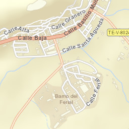 Cedrillas Street Map