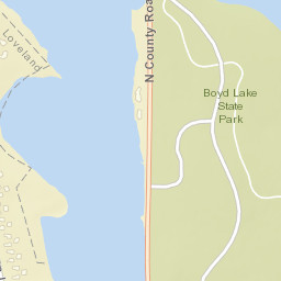 4054-4626 North County Road 11C, Loveland, CO Street Map