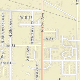 326 25th Ave Ct Greeley CO 80631 Street Map