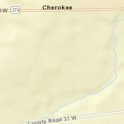 Cherokee Ohio Street Map