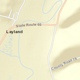 Layland Ohio Street Map