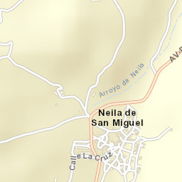 Neila de San Miguel Street Map
