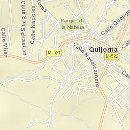 Quijorna Street Map