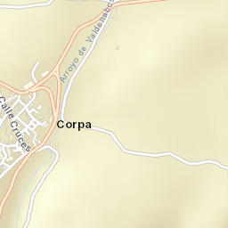 Corpa Street Map