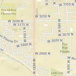 3150 Pheasant Pointe Drive, Lehi, UT Street Map