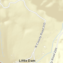 Little Dam Colorado Street Map
