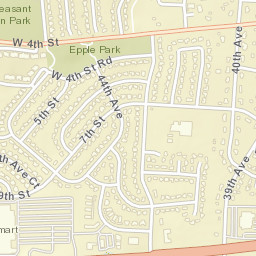 3900-3998 W 4th St Greeley CO Street Map