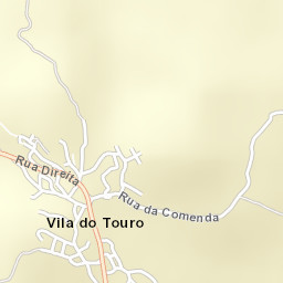 Vila do Touro Street Map