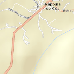 Rapoula do Côa Street Map