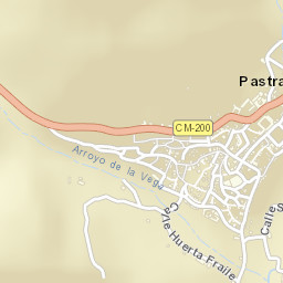 Pastrana Street Map