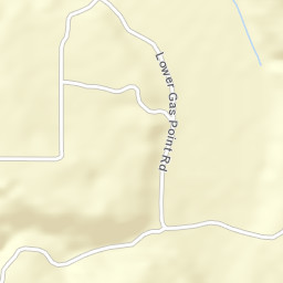 Gas Point California Street Map