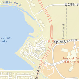 2028-2098 Rocky Mountain Avenue, Loveland Street Map