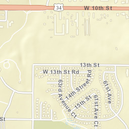 1501 65th Avenue, Greeley, CO 80634 Street Map