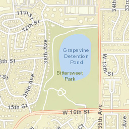 1228-1298 40th Avenue, Greeley, CO Street Map