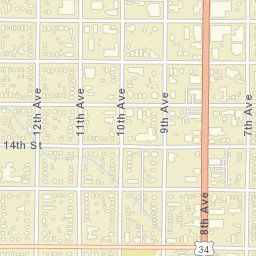 1103-1113 10th Ave Greeley CO Street Map