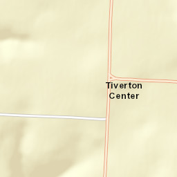 Tiverton Center Ohio Street Map