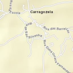 Carragozela Street Map