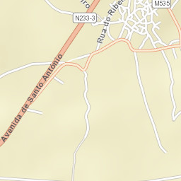 Aldeia da Ponte Street Map