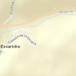 Escariche Street Map