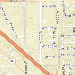235 West 1640 North, Lehi, UT 84043, USA Street Map