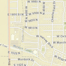 Sunset Cedar Hills UT 84062 Street Map