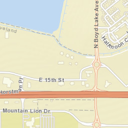 2733 East Eisenhower Boulevard, Loveland Street Map