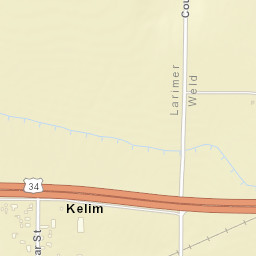 Kelim Colorado Street Map