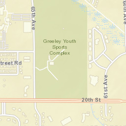 5841 W 18th St Greeley CO 80634 Street Map