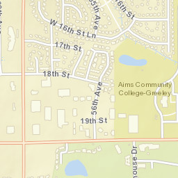 5307 16th St Ln Greeley CO 80634 Street Map