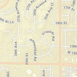 3406 17th St Greeley CO 80634 Street Map