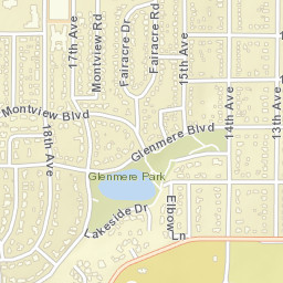 1501-1999 Elbow Ln Greeley CO Street Map