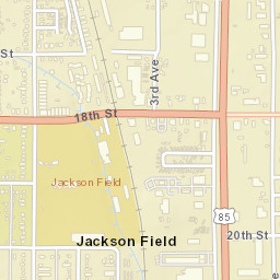 Jackson Field Colorado Street Map