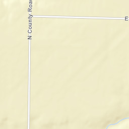 1416-1466 North County Road 1200, Hamilton Street Map