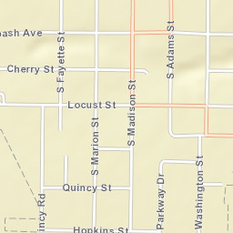 51-99 South Madison Street, Carthage, IL Street Map