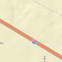 County Road 850 North, Bloomington, IL Street Map
