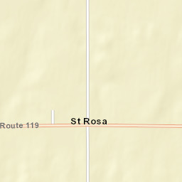 Saint Rosa Ohio Street Map