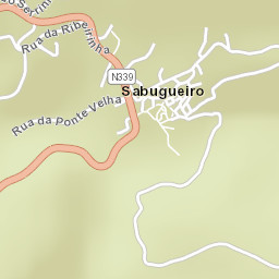 Sabugueiro Street Map