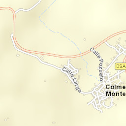 Colmenar de Montemayor Street Map