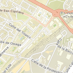 Vicálvaro Street Map