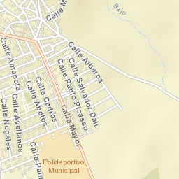 Torres de la Alameda Street Map