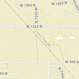 1263-1399 West 1400 North Lehi UT Street Map