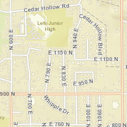 873 East Victory Avenue, Lehi, UT 84043 Street Map