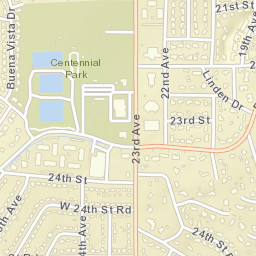 2401-2449 24th Ave Greeley CO Street Map