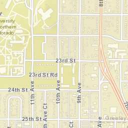 2475-2499 11th Avenue, Greeley, CO 80631 Street Map