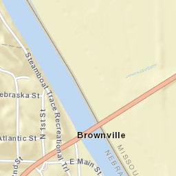 201-299 Main Street, Brownville, NE 68321 Street Map