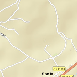 Santa María de los Caballeros Street Map