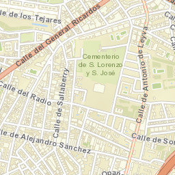 Carabanchel Street Map