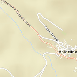 Valdelinares Street Map